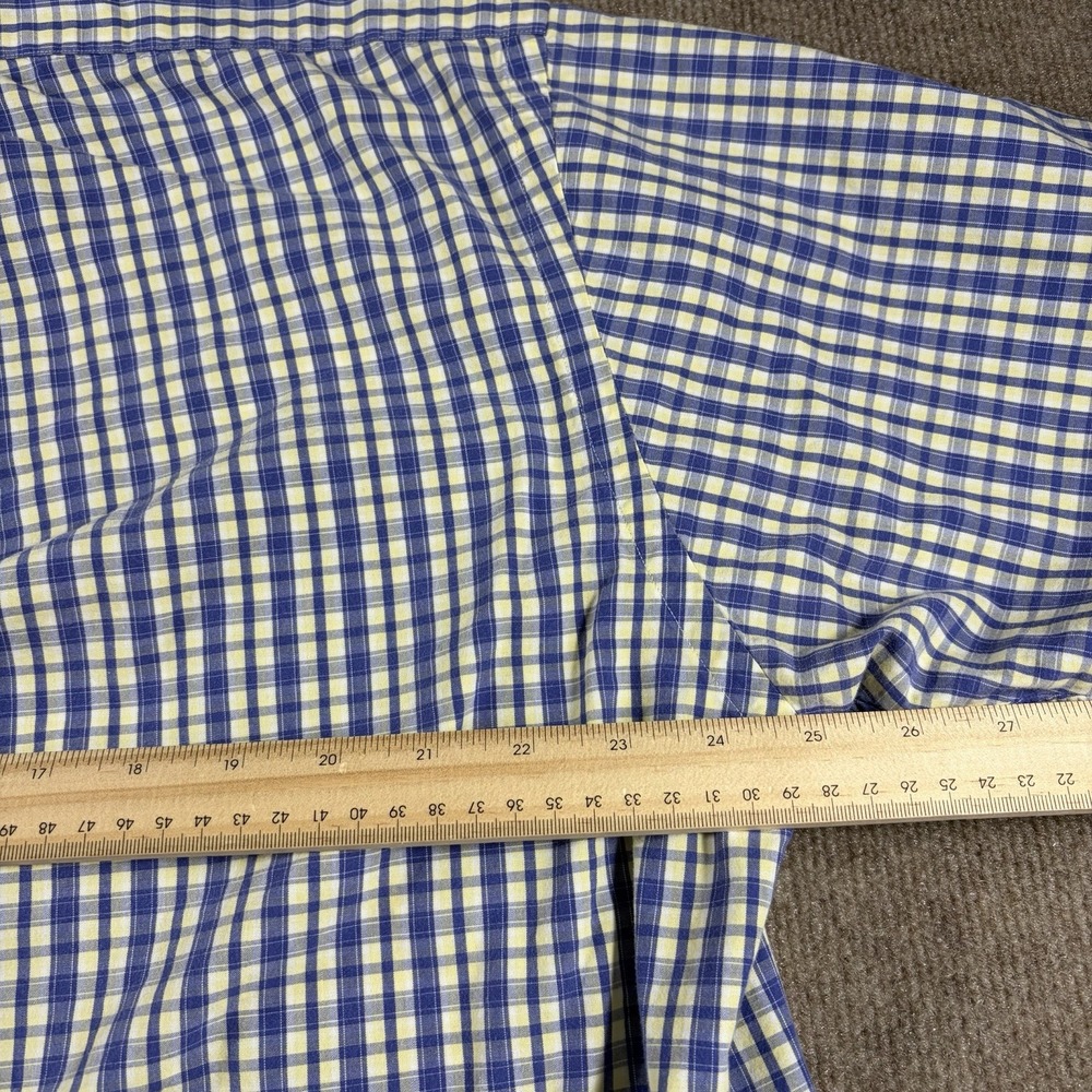 Vintage Polo Ralph Lauren Blake Short Sleeve Shirt Plaid Button Down Men's L - Picture 6 of 7